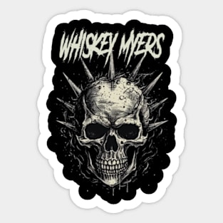 WHISKEY MYERS MERCH VTG Sticker